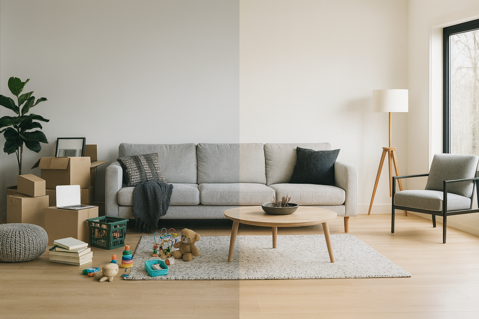Virtual Decluttering